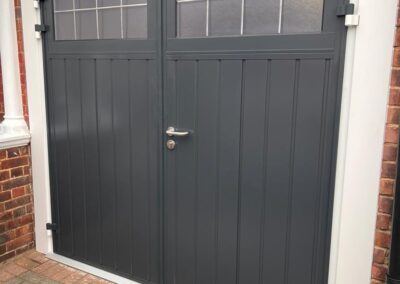 side hinged garage door supplier